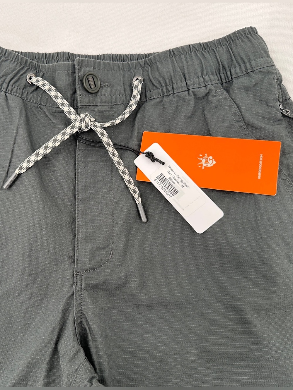 NWT Bearded Goat Canopy Pants Women’s Medium Dark Shadow Ripstop Hiking